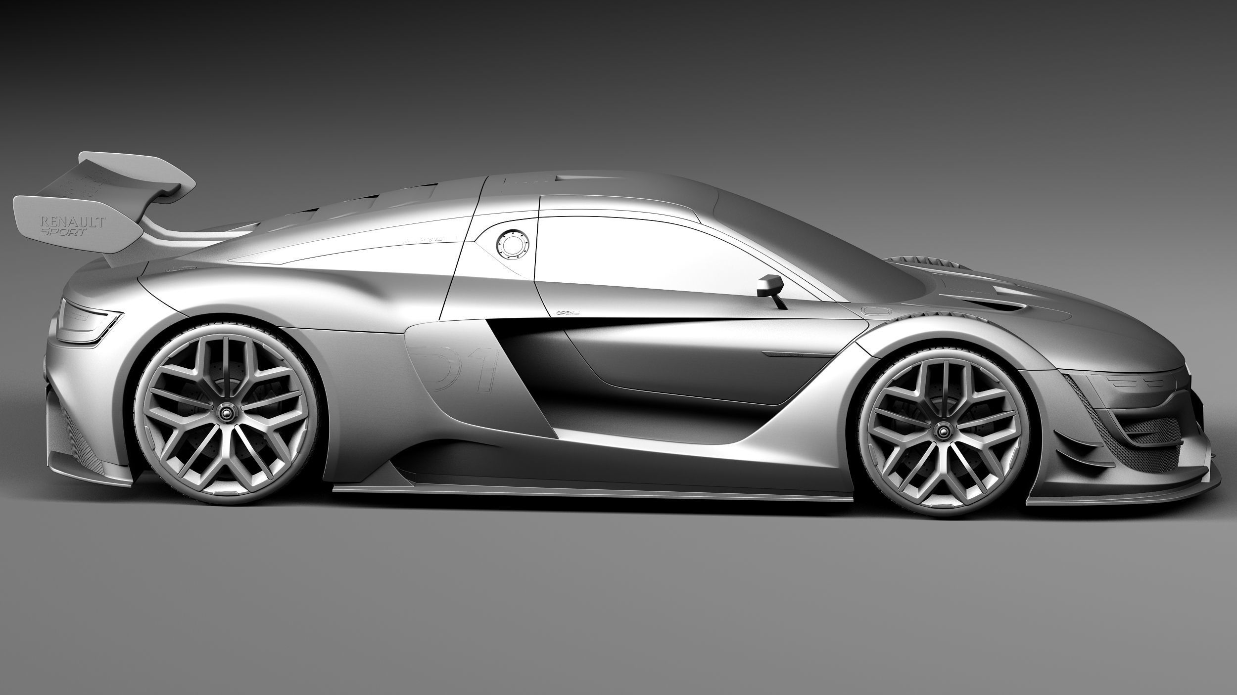 Renault Sport RS01 2015 3D model_14