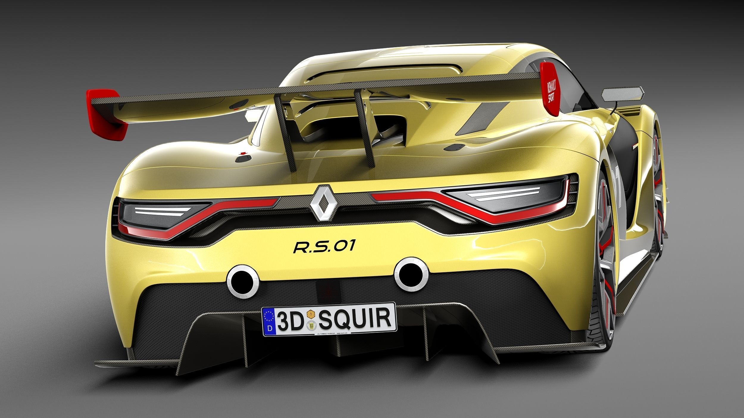 Renault Sport RS01 2015 3D model_5