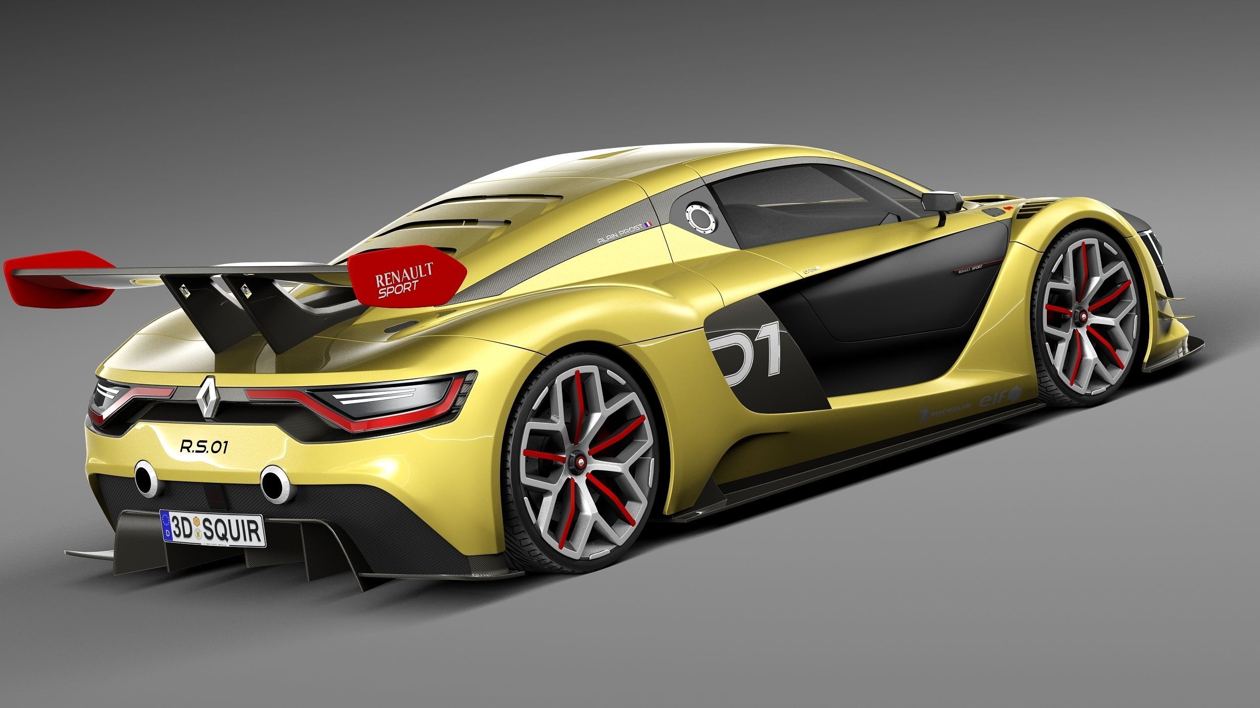 Renault Sport RS01 2015 3D model_4