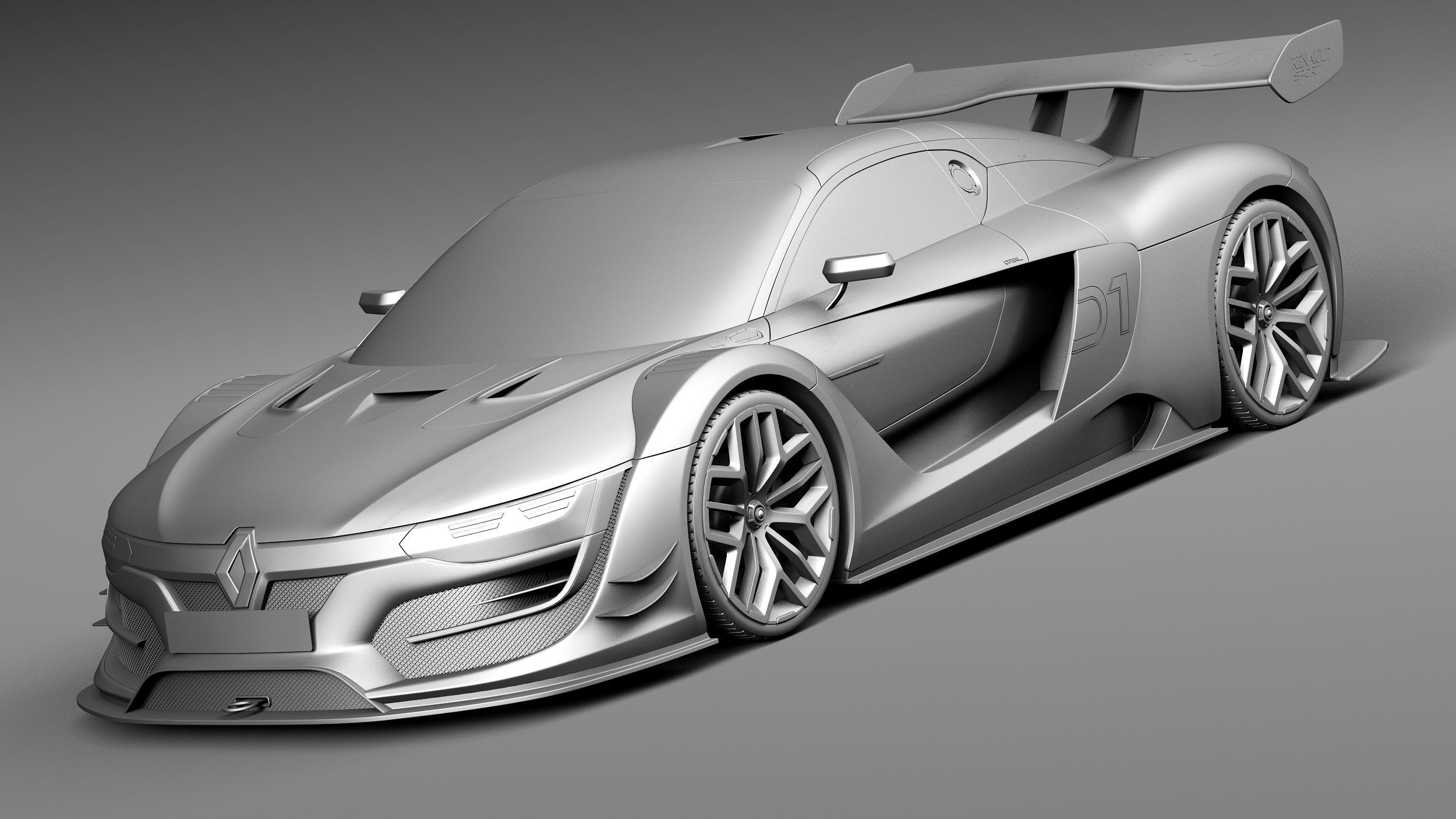 Renault Sport RS01 2015 3D model_8