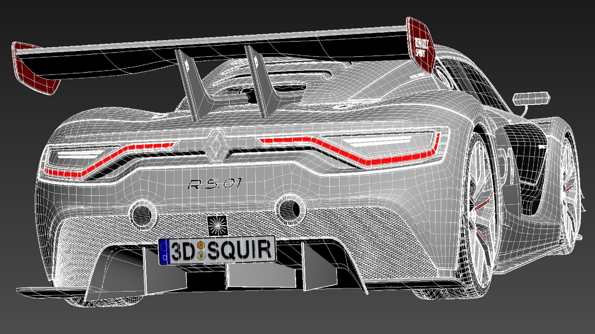Renault Sport RS01 2015 3D model_17