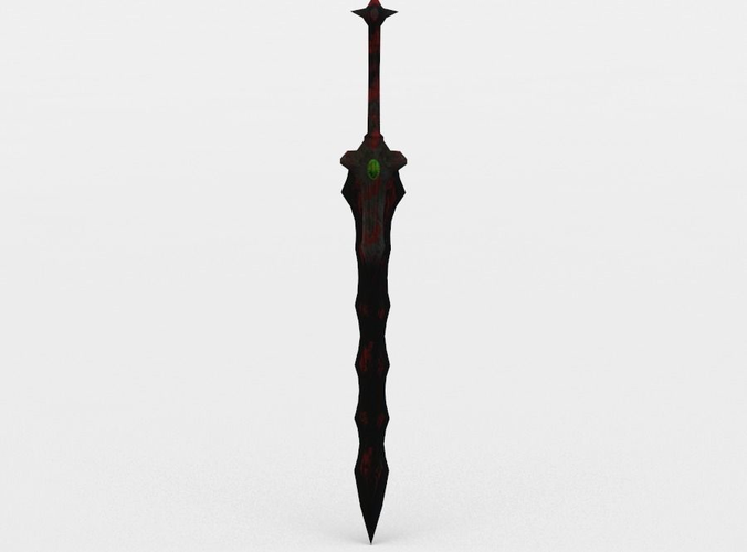 Sword Low-poly 3D model