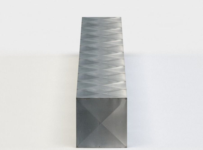 Air duct Low-poly 3D model