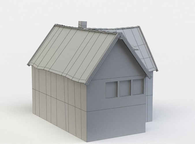 House with tile roof