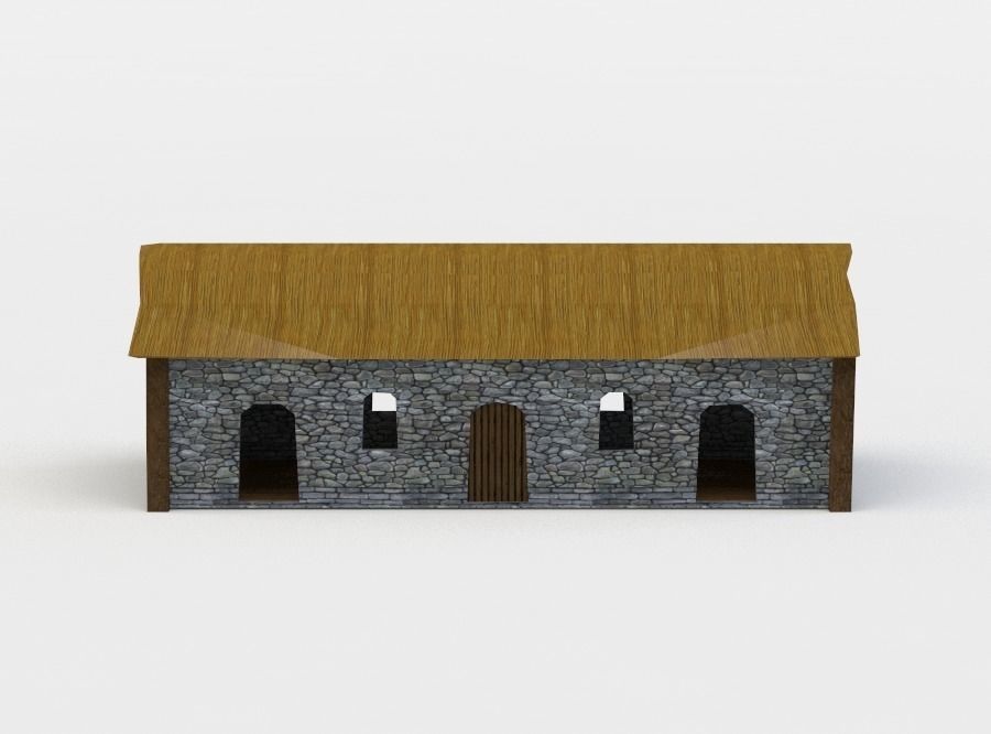 3D model Horse stables VR / AR / low-poly | CGTrader