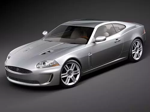 Jaguar XKR 3D model_0