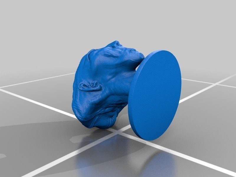 Zoltar the Alien 3D print model_1