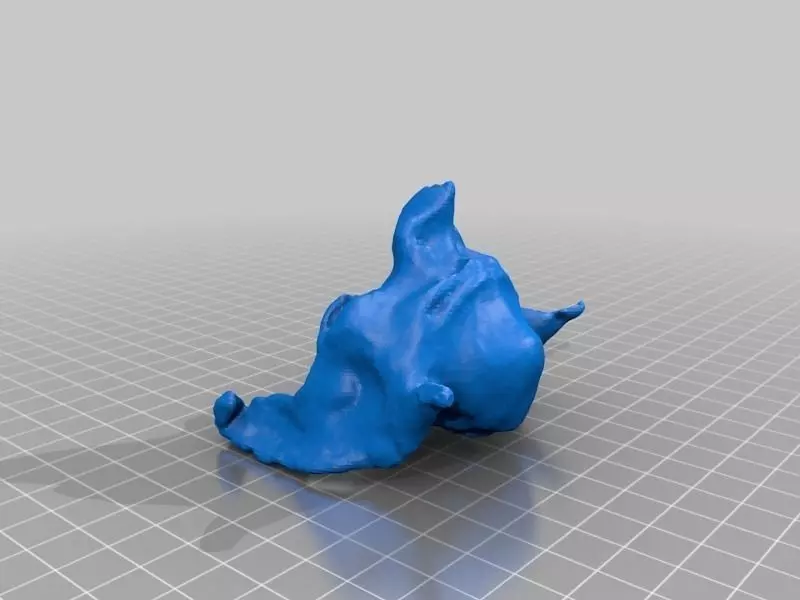 Goblin Head Free 3D print model