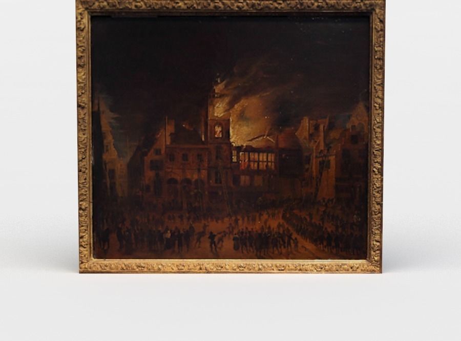 Painting Low-poly 3D model_0