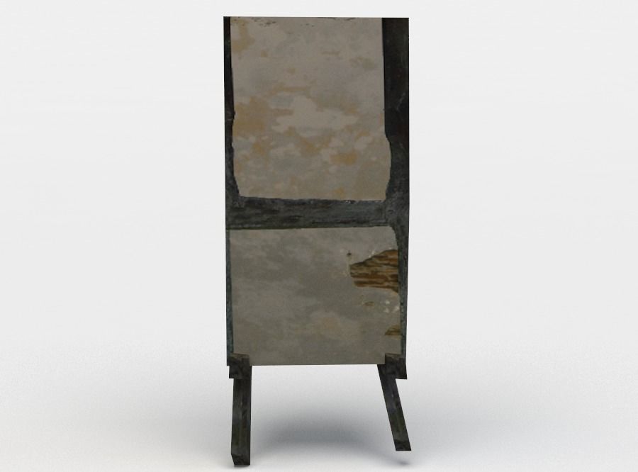 House oriel Low-poly 3D model_0