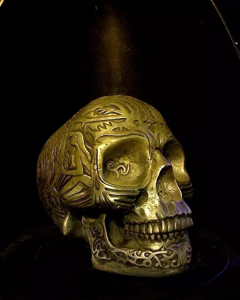 Celtic skull Free 3D print model_0
