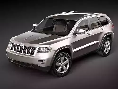Jeep Grand Cherokee 2010 3D Model