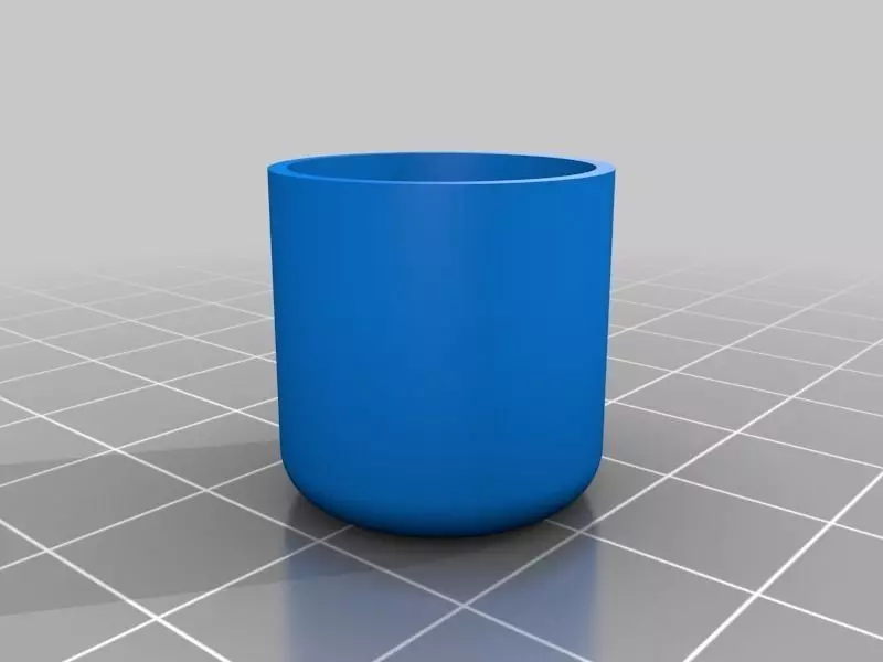 Chair Foot Cup 17mm Free 3D print model_0