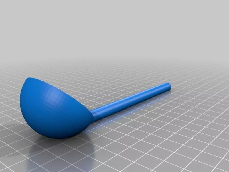 Measuring Spoon 1T Long 45 Free 3D print model