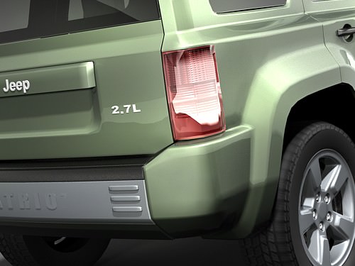 Jeep Patriot midpoly 3D model_5