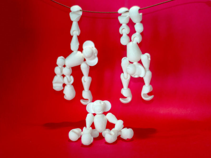 Ape - monkey business 3D print model_1