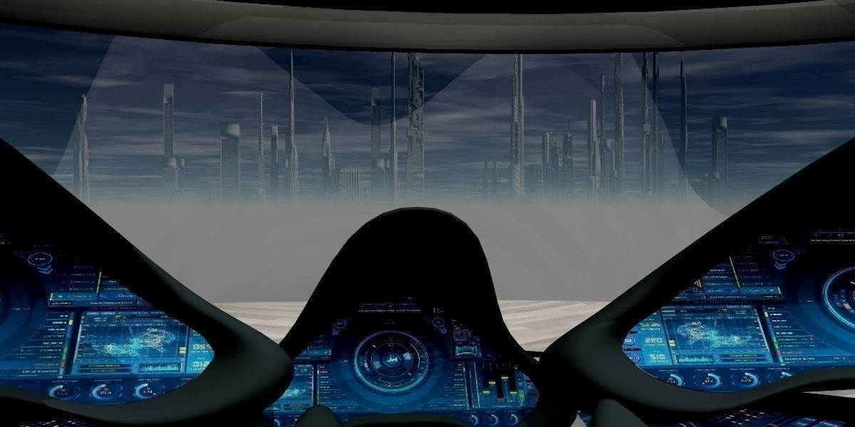 MU-113 Interstellar Cruiser 3D model_8