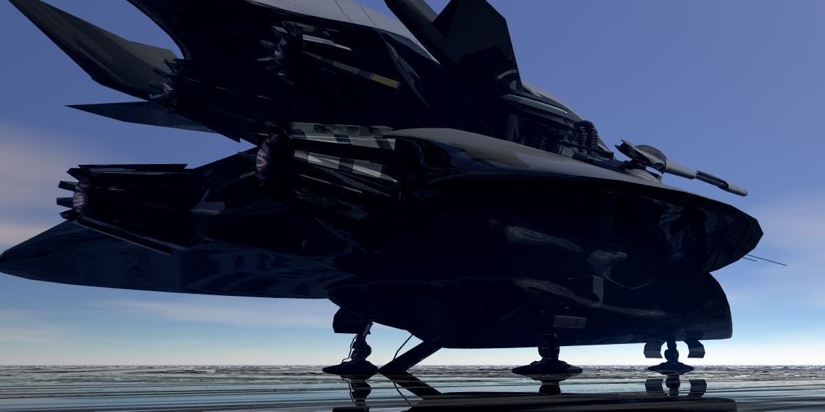 MU-113 Interstellar Cruiser 3D model_1