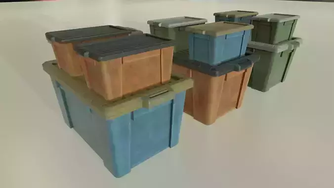 Plastic Storage Container