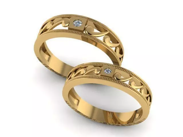 Ring T00356 3D print model_0