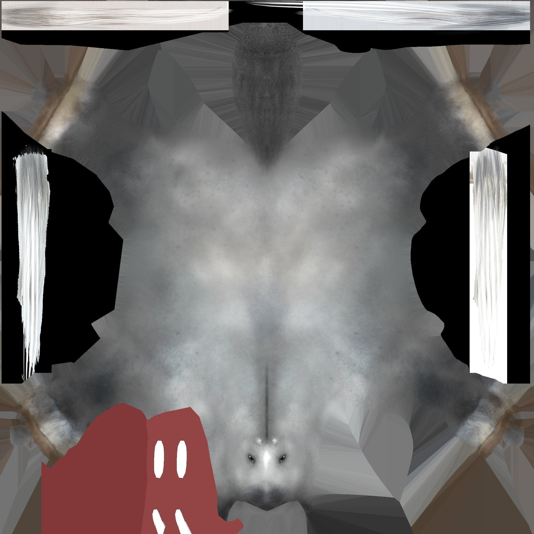 Horse Rigged Animated Low-poly 3D model_28