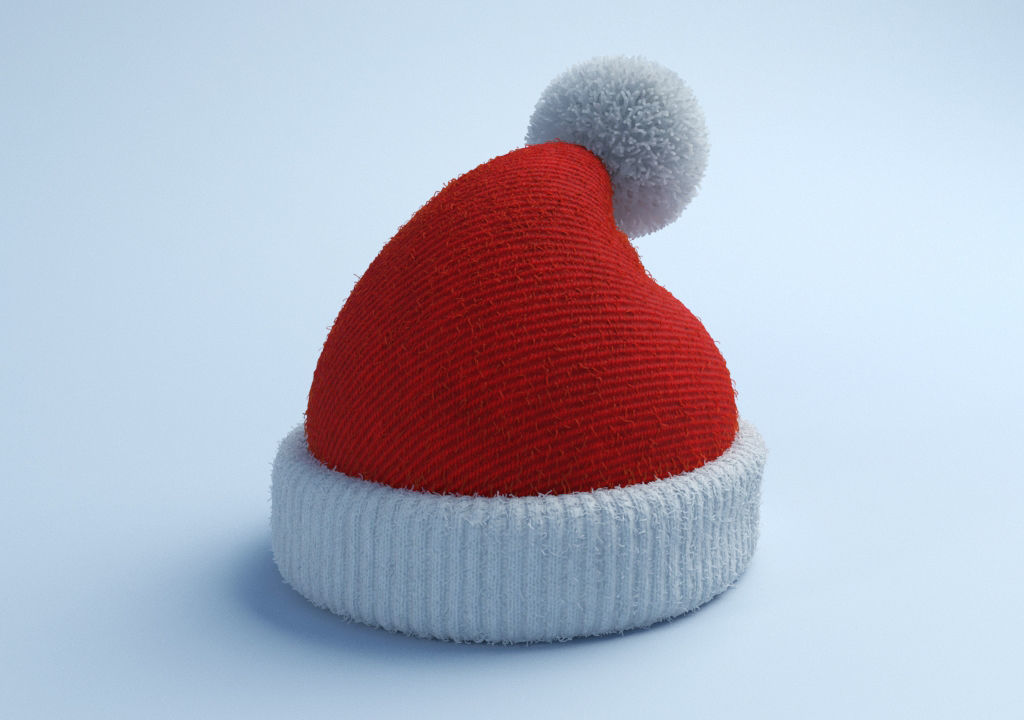 Christmas Hat 3D model_4