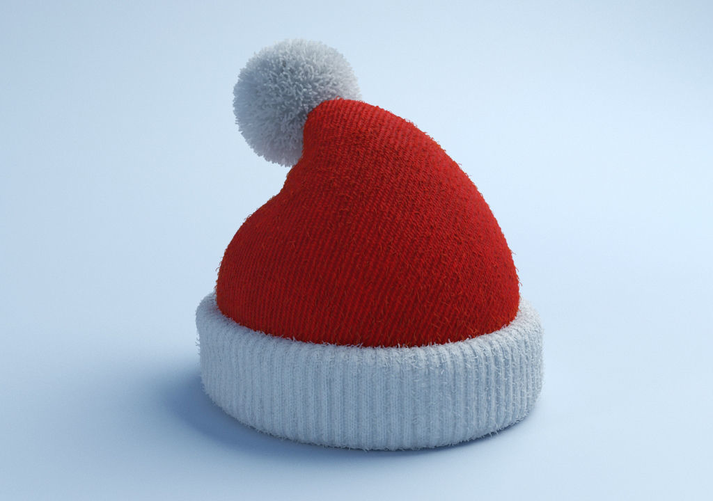 Christmas Hat 3D model_1