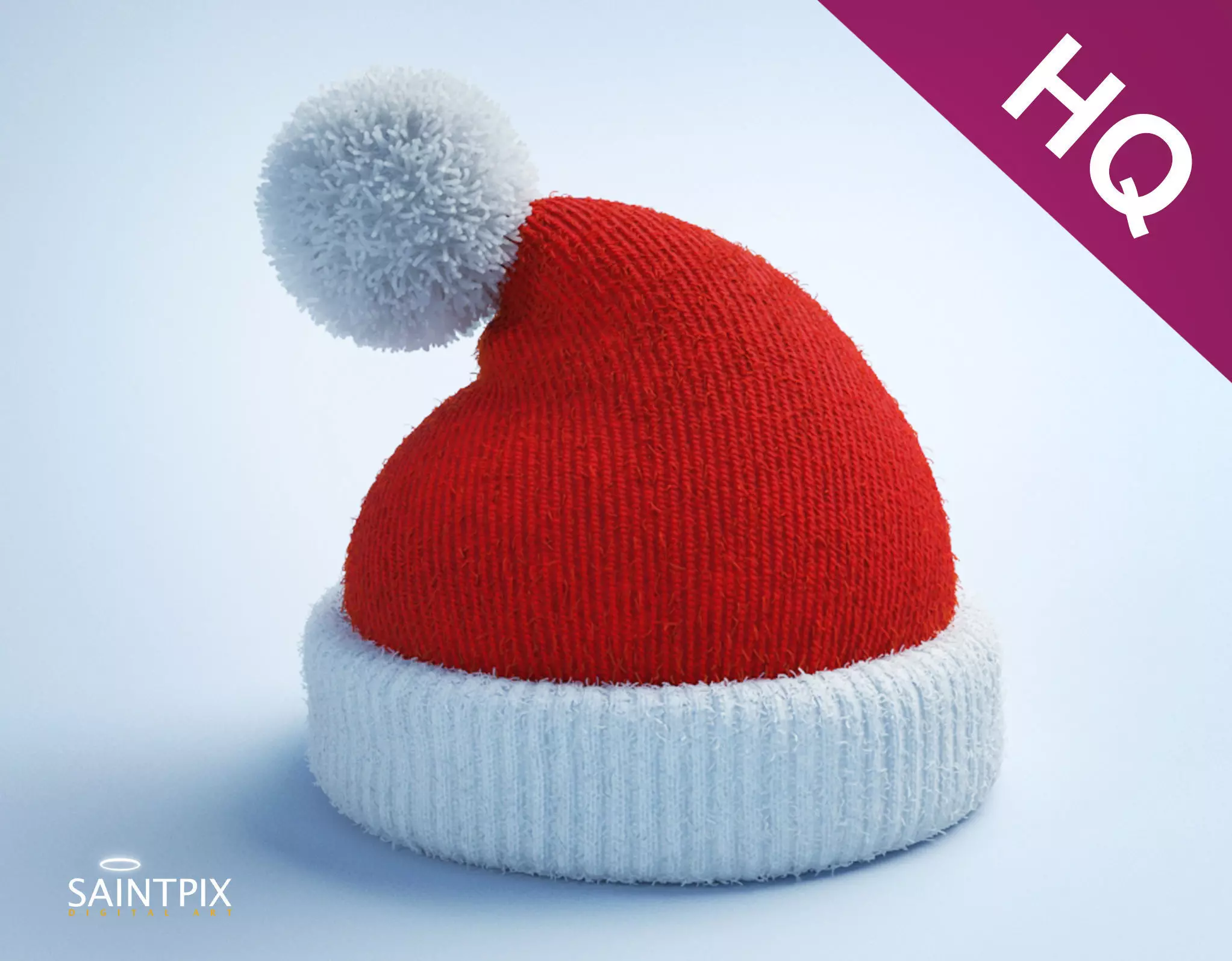 Christmas Hat 3D model_0