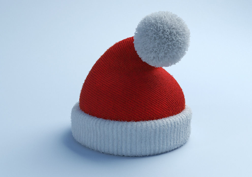 Christmas Hat 3D model_6