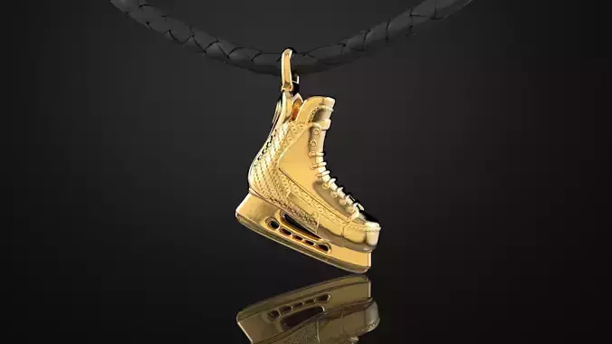 Hockey skates 3D print model