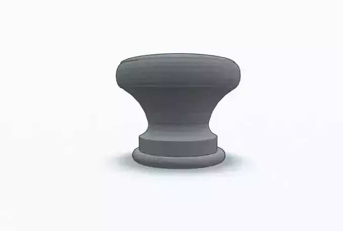 Guitar Strap Button 3D print model