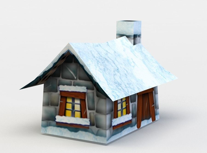 House paper with ice