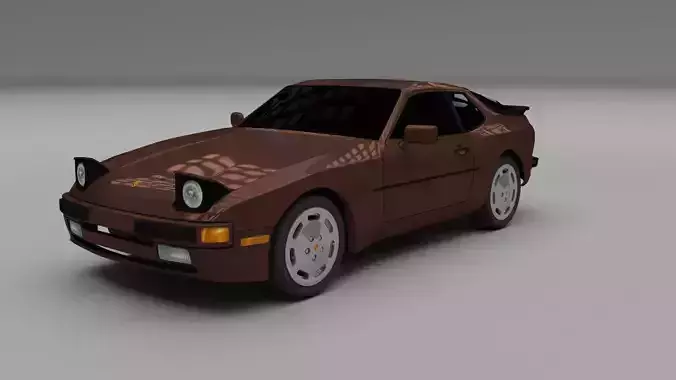 Porsche 944 S 3D model