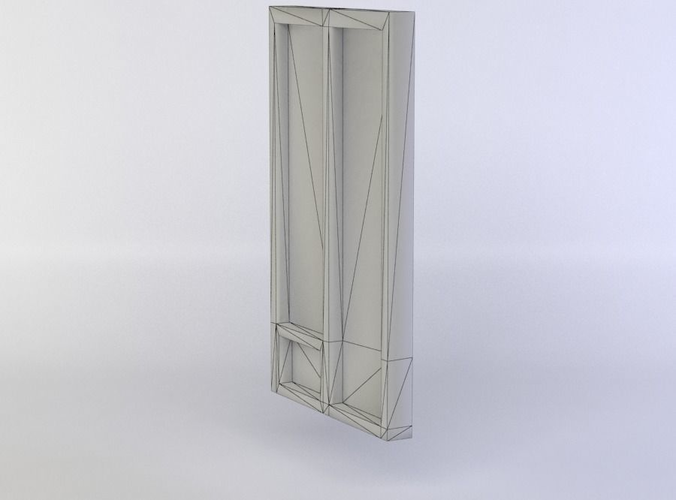 Window gold box with flowers