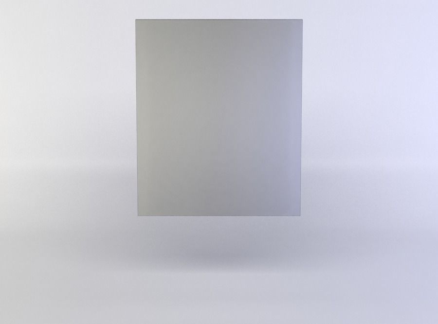 Window with grating  Low-poly 3D model_3