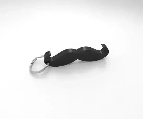 Mustache opener Free 3D print model