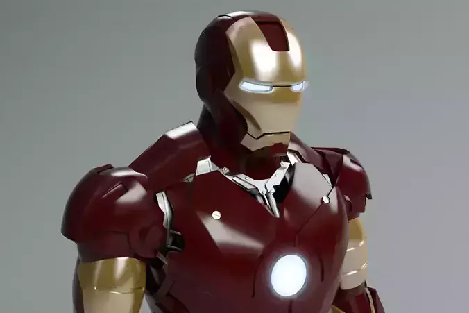 Iron Man mark 3 3D model