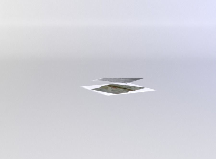 Decal litter Low-poly 3D model_2