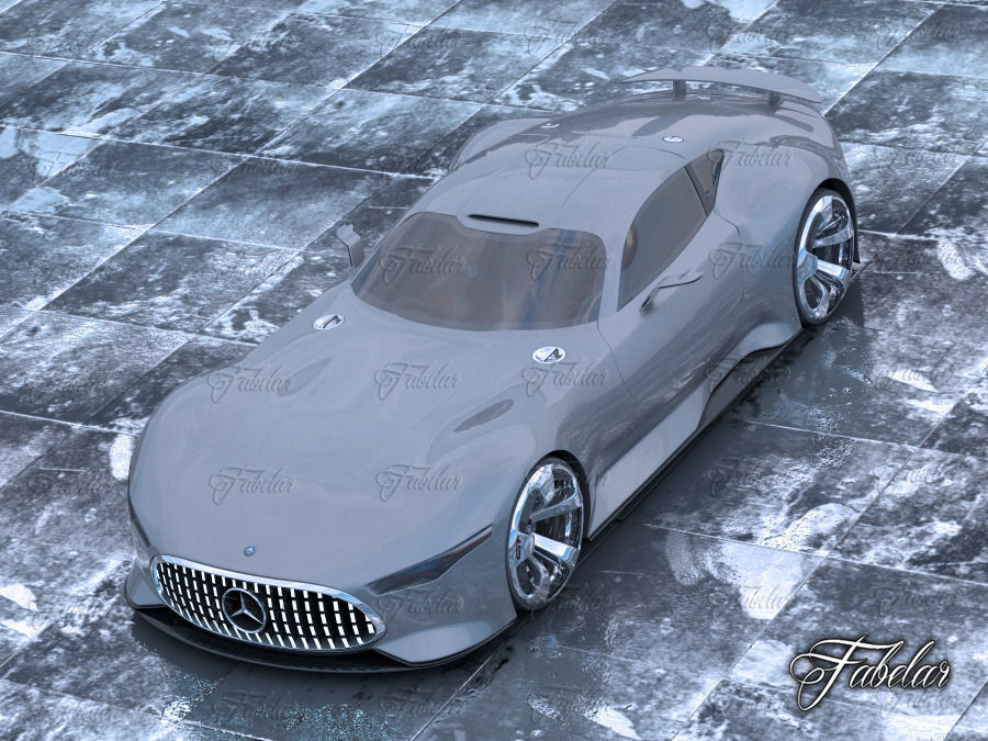 Mercedes Vision GT Environment 3D model_6