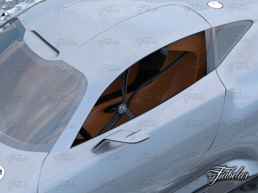 Mercedes Vision GT Environment 3D model_10