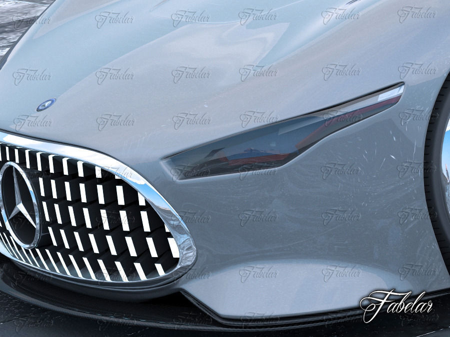 Mercedes Vision GT Environment 3D model_7