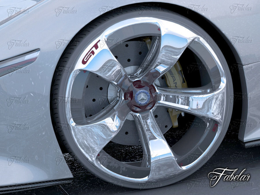 Mercedes Vision GT Environment 3D model_8