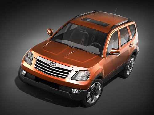 Kia Borrego 3D model_1