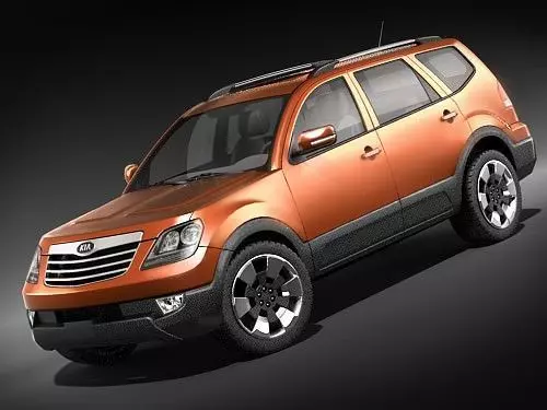 Kia Borrego 3D model_0