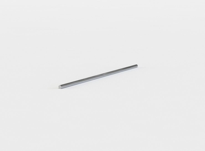 Pipe bar - stainless steel