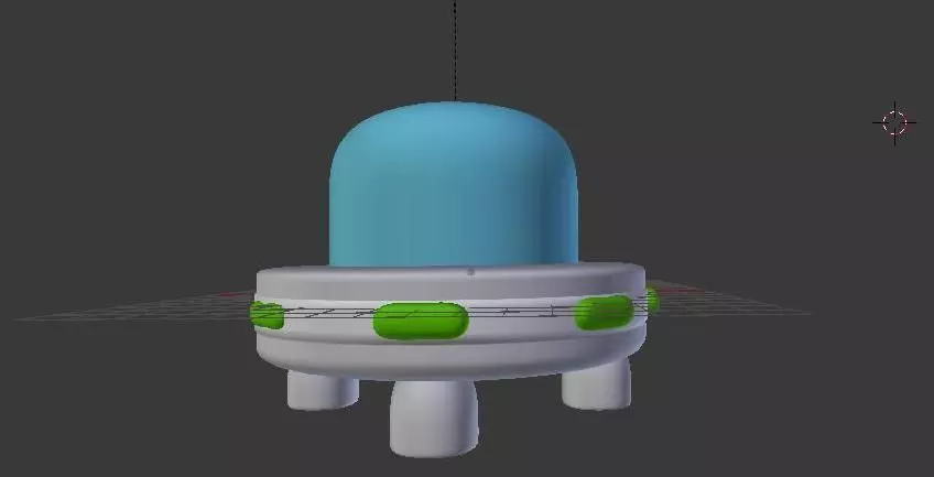 Uflee Ufo Low-poly 3D model