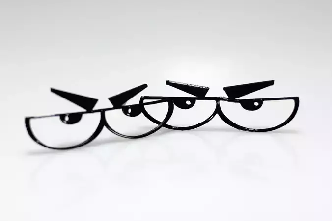 Expressive eyes Free 3D print model