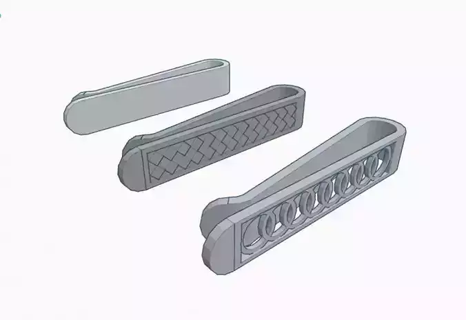 Tie Clips 3D print model