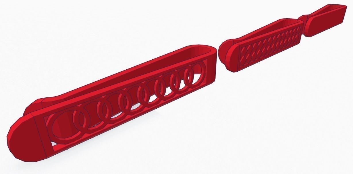 Tie Clips 3D print model_6