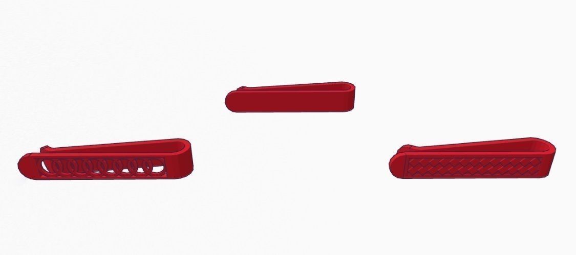 Tie Clips 3D print model_3